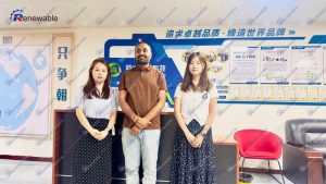 The client visited and inspected our factory.
