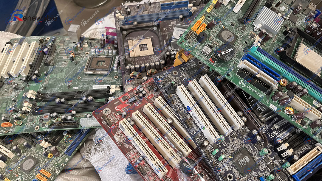 Waste circuit boards