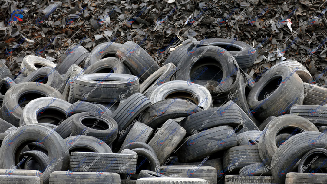 Waste tire recycling