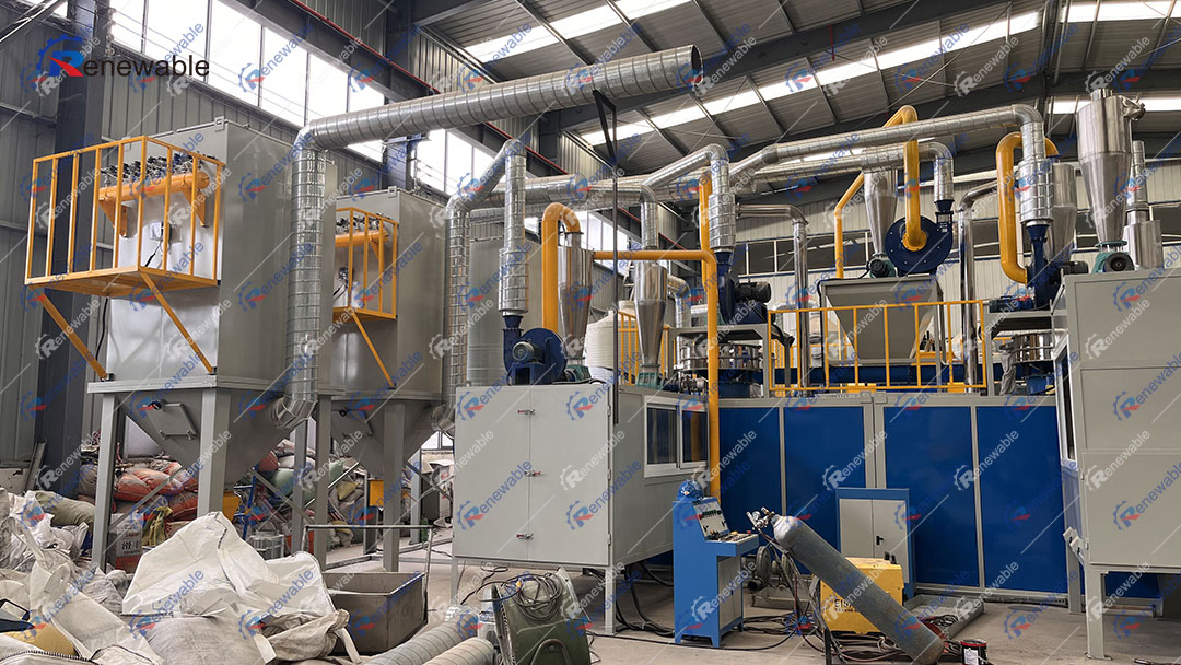 Electronic waste recycling machine Electronic waste recycling machine