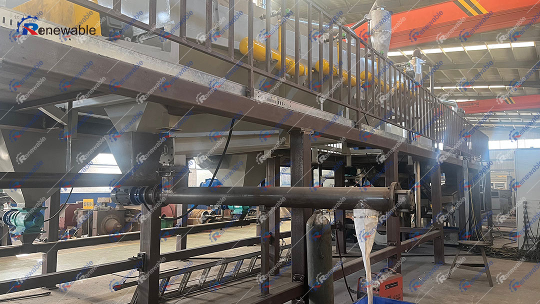 Waste Motor Crushing, Sorting, and Recycling Production Line