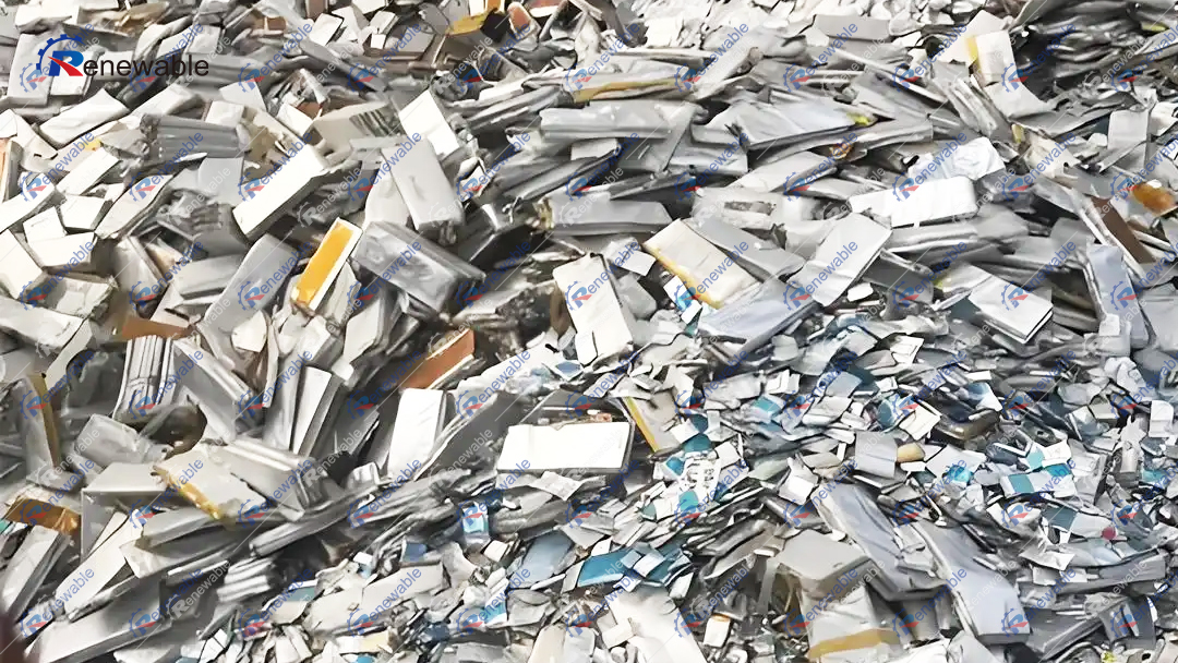 Waste lithium batteries