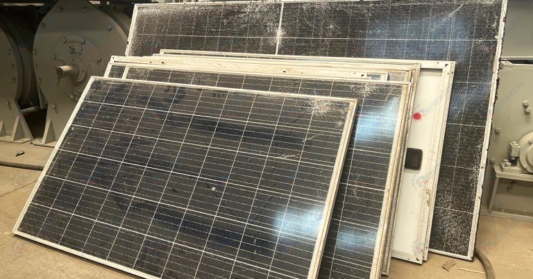 Solar Panel Recycling Plant